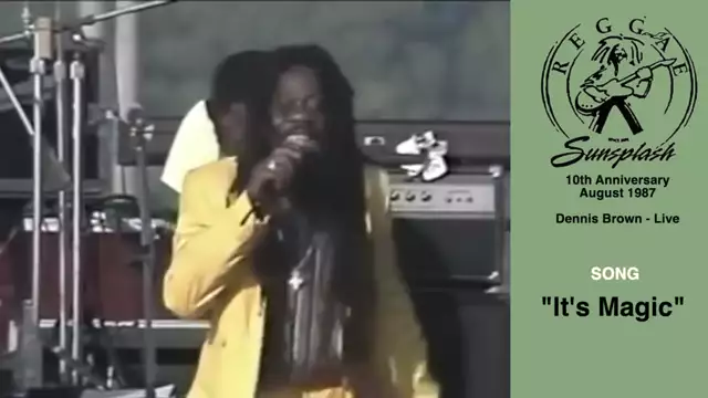 Dennis Brown Live at Reggae Sunsplash 1987 [VIDEO]