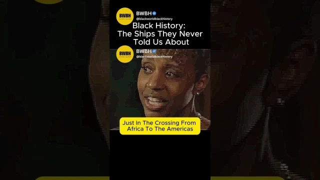 Black History: The Ships They Never Told Us About'' #blackhistory #america #shorts #blackamerica